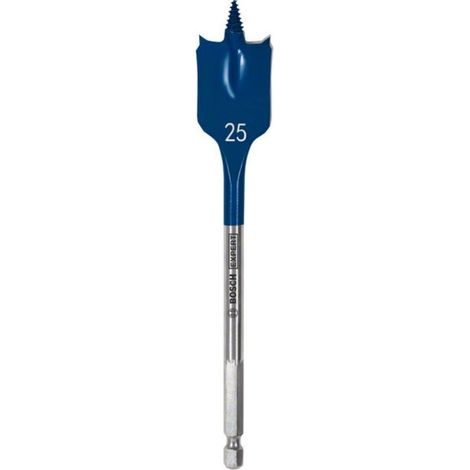 BOSCH PROFESSIONAL 1 X BROCAS FRESADORAS PLANAS EXPERT SELFCUT SPEED, PARA MADERA BLANDA, AGLOMERADO, 25.00 MM, ACCESORIOS TALAD