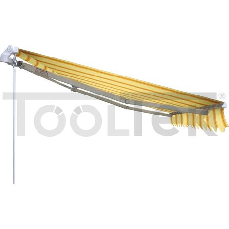 Tenda da sole inclinazione fissa Beige e Ocra ITACA 250x200 cm (1/4)