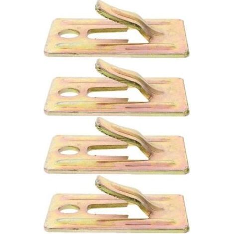 4 Pièces Support Mural Pour Chauffe-eau Kit De Fixation Pour Mur Creux Avec Crochets Et Plaques De Montage Pratique Pour Installer Chauffe-eau Et Autres Objets (1/4)