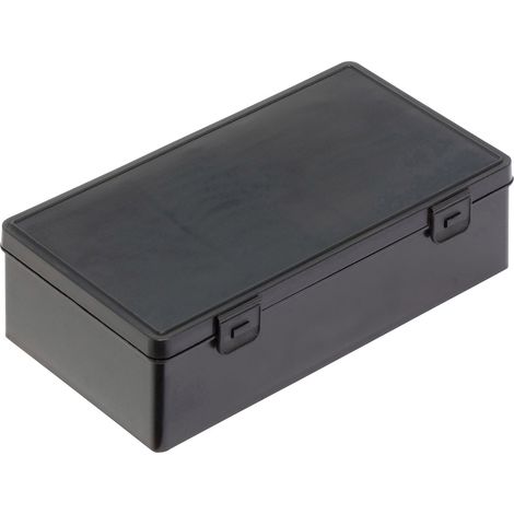 Alutec 2212.060 ESD Scharnierdose (B x H x T) 225 x 60 x 125 mm Schwarz 1 St.