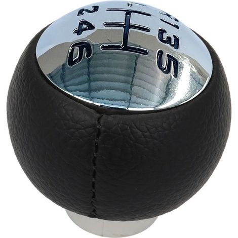 Pommeau de levier de vitesses manuel, sélecteur de vitesses à 6 rapports, compatible avec Peugeot 307, 308, 3008, 407, 5008, 807, Citroën C3, C4, C8 (1/5)