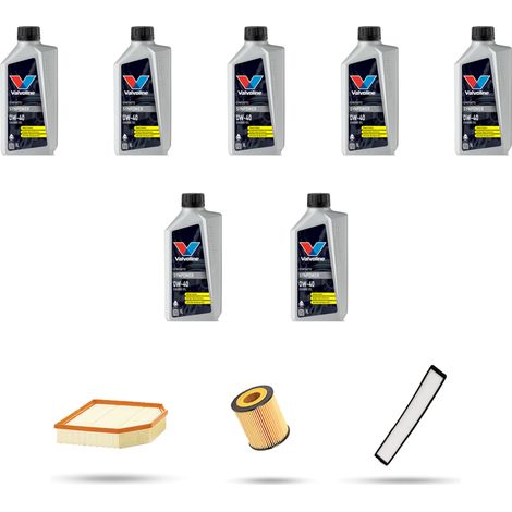Kit tagliando 3 FILTRI e 7L OLIO compatibile con Bmw x3 (E83) 3.0si 200kw dal 2006 al 2010 (1/5)