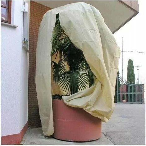 Funda protectora de invierno para plantas, XU, 250x350cm con cremallera, artículo práctico para el hogar, materiales seguros y ecológicos, duradera, fácil de limpiar - KZQ