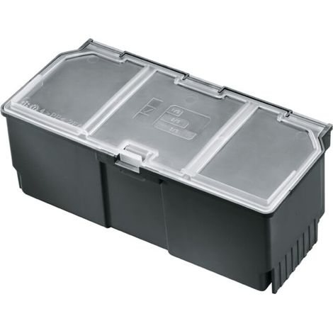 Bosch SystemBox Boîte à accessoires noire et grise (1/4)