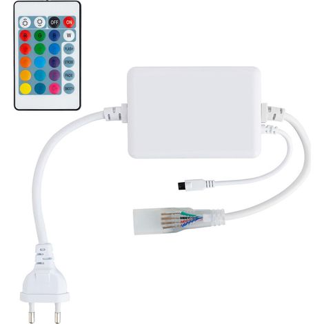 Alimentatore striscia rgb 5050 con telecomando mini centralina controller 4 pin (1/5)