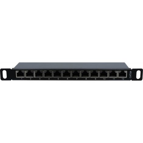 exertis Connect PANNEAU 10' 0,5U 12 PORTS CAT6A STP (257312)
