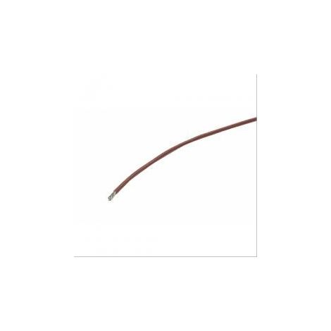 Fil souple pour luminaire 0,75mm² Ø2,2mm jaune/vert T° max 90°C 100m Orbitec