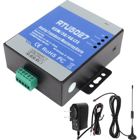 Lot d'alarme analogique GSM métallique sans fil avec simulation de défaut de circuit, acquisition et surveillance, alerte 4G – prise US (1/5)