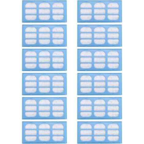 BUNTHAUS PA Filtre Fontaine À Eau Pour Chat Compatible Lot De 12 Pièces Remplacement (1/4)