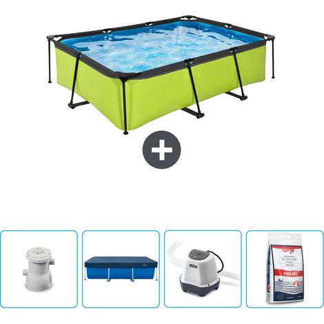 Exit Pool Rechteckig - 220x150x65 cm - 5-teilig SCB53 (1/4)