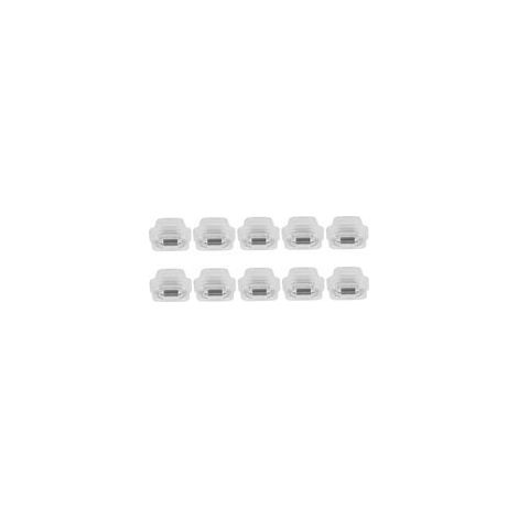Clips de fixation pour garniture de porte BMW – 10 pièces transparents, résistants à la rouille et durables – pour modèles E46/E90/E91/E92/E93 (1/5)