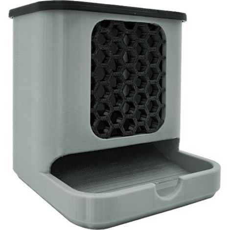 Boîte de rangement pour cotons-tiges - Plateau scellé - Organisateurs de comptoir de salle de bain pour accessoires de maquillage - Organisateurs de cotons-tiges de salle de bain (1/5)