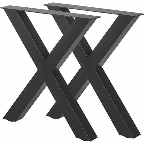 Naber Tischgestelle Xtreme, 2 Stück, schwarz matt (1/2)