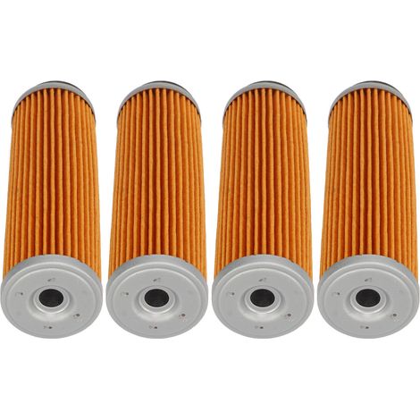 Hochleistungs-4-teiliger Motorölfilter, hoher Durchfluss, Dichtung, Ersatz für NC250 BRZ X6S X6M, Premium-Kraftstofffiltration. (1/5)