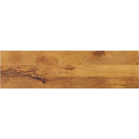 Tischplatte 110x20x3,8 cm Rechteckig Massivholz Mango