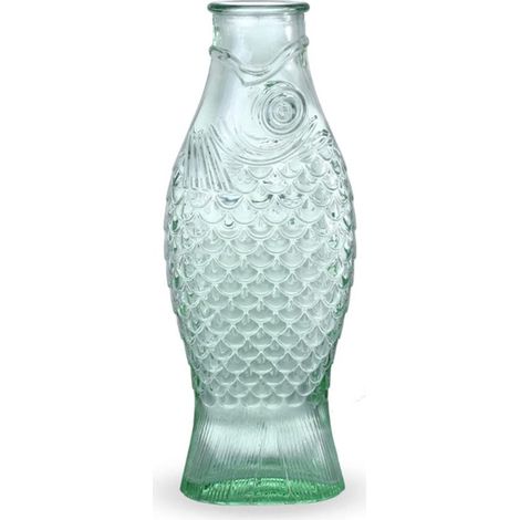Vase en verre en forme de poisson - Vase en verre - Vase - Culture hydroponique - Vase à fleurs - Vase en verre transparent - Petits vases en verre - Fleurs - Plante - Verdure - Verre et verdure (1/5)