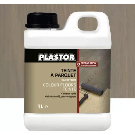 Teinte à parquet PLASTOR Colour Floors Teinte Gris vintage 1 L