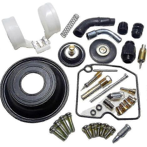 Kit d'outils de réparation et de remise en état de carburateur compatible avec Kawasaki Vulcan VN800 Keihin 1995-2006 (1/3)