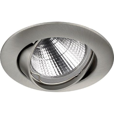 Anello incasso rotondo inclinabile NIX GU5.3 Nichel opaco INDELUZ 780E-G23X1D-48 (1/3)
