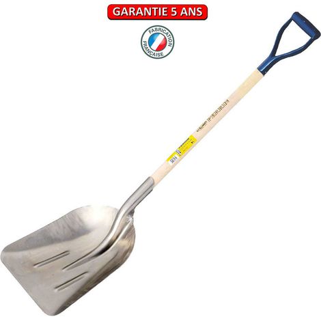 OUTILS PERRIN Pelle rendement emmanchée en D (1/2)