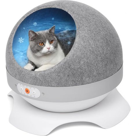 Lit pour Chat refroidissant et Chauffant avec Technologie TEC(10 à 50 °C) (1/5)