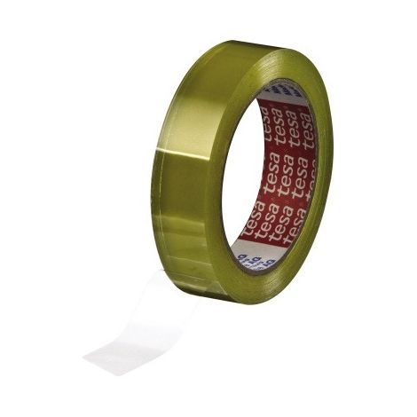 Tesa Transparentes PVC-Folienverpackungsband 4204, 66 m x 19 mm (1/2)