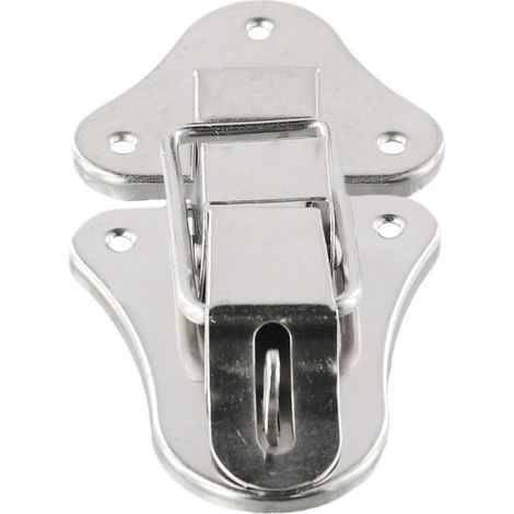 Fermoir à levier en alliage de zinc pour coffret vin rétro bois (1/5)