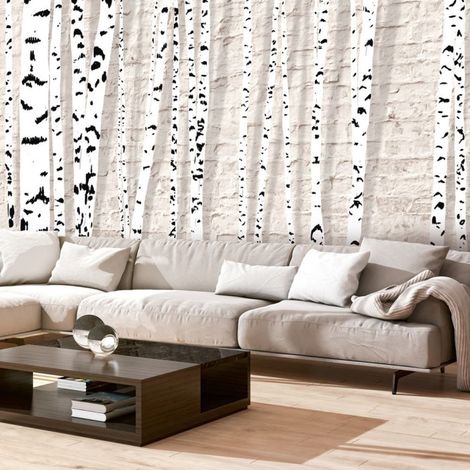 Papier Peint "Birchen Grove" 280 x 400 cm (1/2)