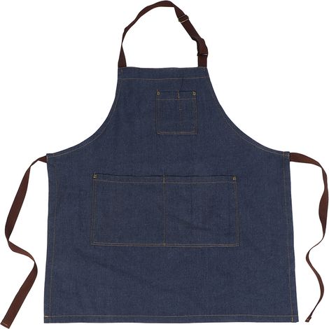de travail unisexe en denim avec poches idéal pour le dessin