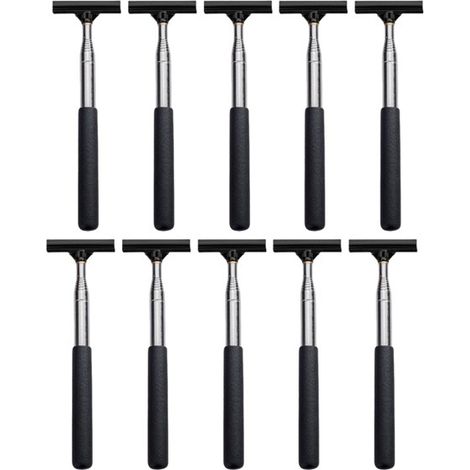 Essuie-glace télescopique multifonction pour rétroviseur (10 pièces), essuie-glace télescopique pour lavage de voiture, essuie-glace pour le nettoyage des vitres (1/5)