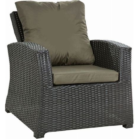 Coussins de fauteuil tressé en résine 56x52x7+56x50 1 pièce Coussin l'extérieur Vert Coussin de jardin coussin de chaise à dossier haut