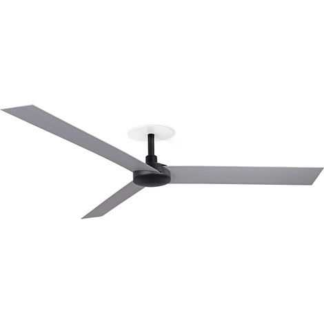CRUISER RECESSED XL Gleichstrom-Ventilator Schwarz/Aluminium