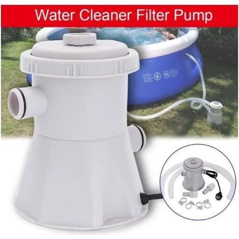 Pompe de filtration électrique de piscine KAKOO - Filtre à cartouche - 300 gallons - 220V (1/4)