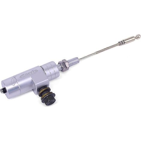 Système de maître-cylindre d'embrayage hydraulique universel M10 pour moto avec flexible de frein de 1200 mm et tuyau d'huile pour pit bike/dirt bike - argent (1/5)