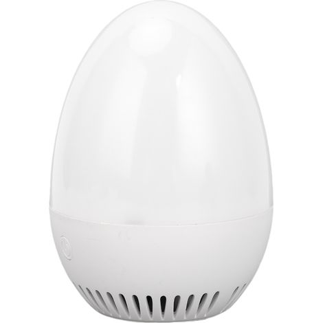 Capteur CO2 connecté Tuya intérieur maison, analyser qualité air température humidité WiFi, forme œuf compact 3 couleurs, 400-5000ppm NDIR (1/5)