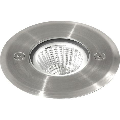 Empotrable suelo NUNA IP67 LED COB 10W 895lm CRI80 4000K 40º Inox (1/3)