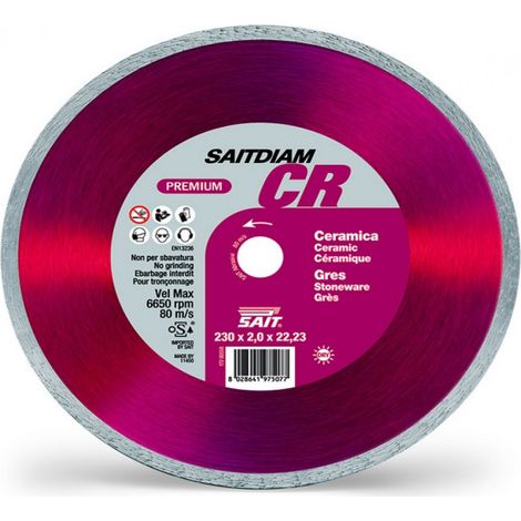 Disco Diamantato Saitdiam Cr Ø mm. 115X1,6X22,23