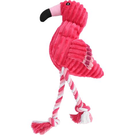 Jouet en peluche couineur pour chien, jouet à mâcher vocal en forme d'oiseau, jouet de nettoyage des dents pour chiens de petite, moyenne et grande taille (1/5)