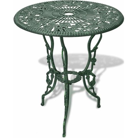 Maison Exclusive - Set da Bistrot 3 pz in Alluminio Pressofuso Verde (1/5)