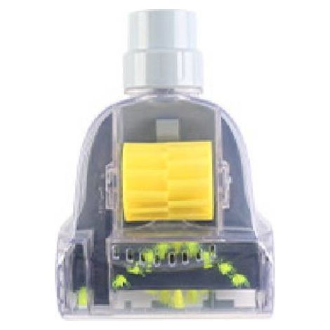 Brosse pneumatique à turbine anti-acariens, diamètre intérieur 32 mm. Pour le nettoyage des matelas, tapis, canapés, rideaux, etc. (1/2)