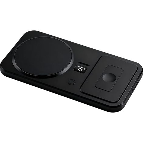 Scalda tazze da caffè - Scalda caffè intelligente con ricarica wireless per bevande calde  Piastra riscaldante con controllo della temperatura a 3 livelli - Regalo per compleanno, festa, casa, ufficio