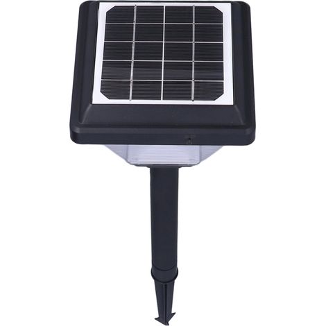 Lotampon Solaire 5V 2W Monocristallin pour Poteau, Fixation Étanche, LED de Pilier avec Batterie Intégrée (1/5)
