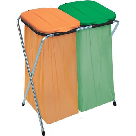 Ständer Strend Pro Ecofix-2, Duo, für Abfallsäcke