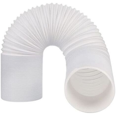 Tubo Mobile di aria Condizionata , Diametro 150mm Tubo di Scarico in PVC Flessibile, Tubo di Ventilazione, Lunghezza 2M Universale Kit Tubo flessibile Per l'aria condizionata Mobile Estrattore di Aria (1/5)
