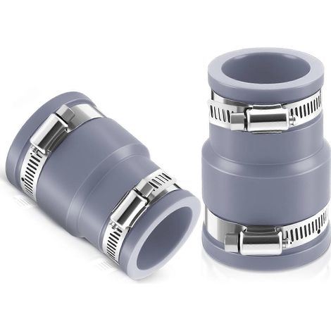 Adaptateur de tuyau pour écumoire de piscine hors sol, mini filtre, adaptateur mural, gris (1/5)