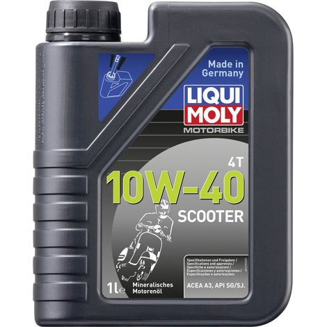 Liqui Moly 4-Takt Motoröl 4T 10W-40 Scooter 1 L Motoröle