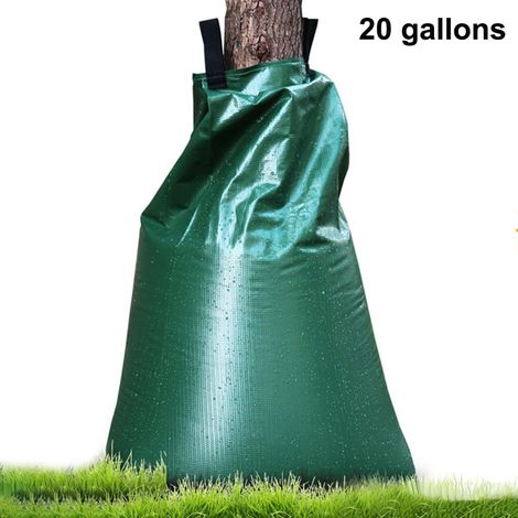 20-gallon tree watering bag, slow release, portable drip irrigation, ideal for young plants