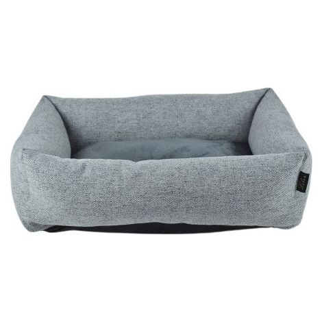 Lebon Hundebett Bonny XL 85 x 70 cm grau-schwarz