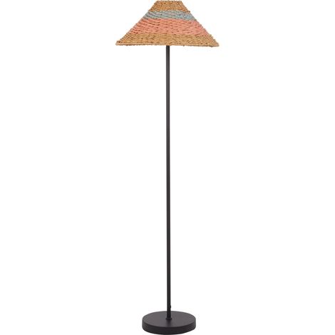 Stehlampe KYOGA Papierschnur Beige