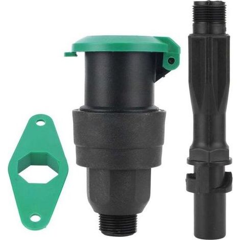 Valve d'admission d'eau rapide 3 pièces/ensemble G3/4, aménagement paysager, Irrigation de pelouse, raccord rapide